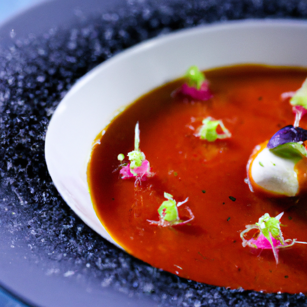 Molecular Tomato Soup