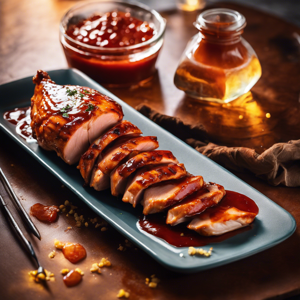 Savory Ketchup Glazed Chicken