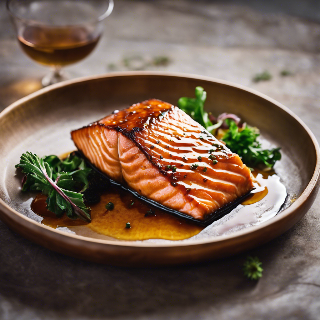 Ginger Glazed Salmon