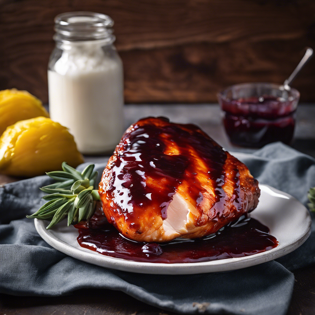Sweet Jam Glazed Chicken Recipe cookAIfood