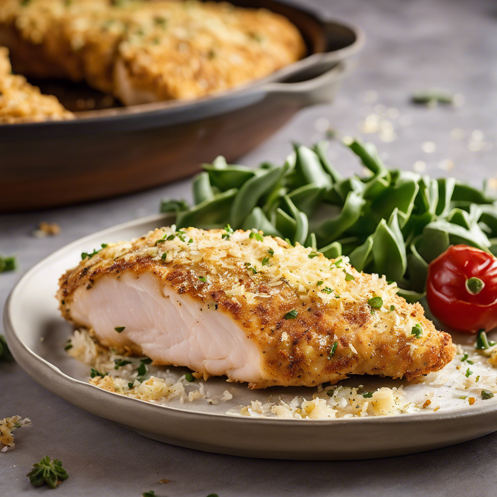 Garlic Parmesan Chicken Recipe | cookAIfood