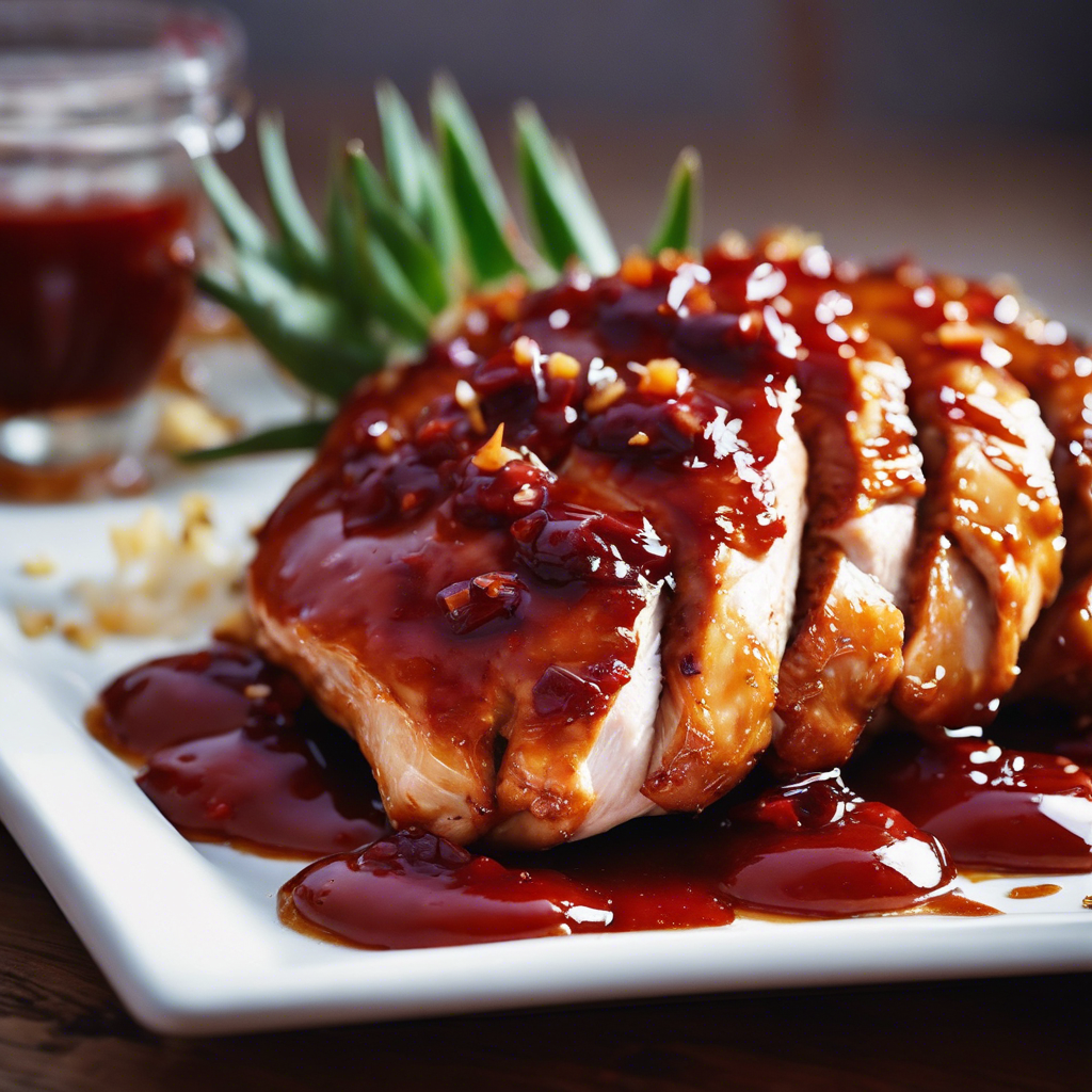 Savory Ketchup Glazed Chicken Recipe cookAIfood