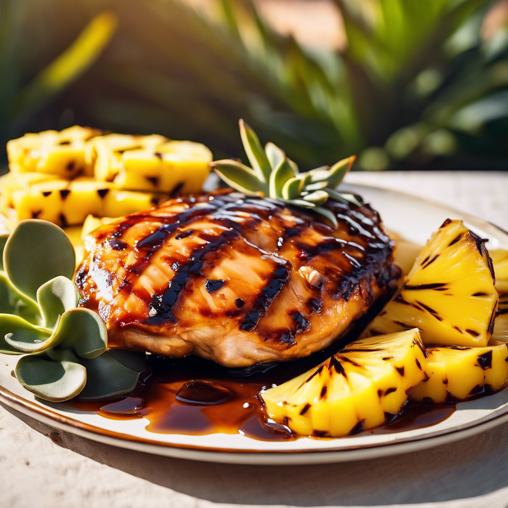 Grilled Pineapple Teriyaki Chicken Recipe Cookaifood 5310