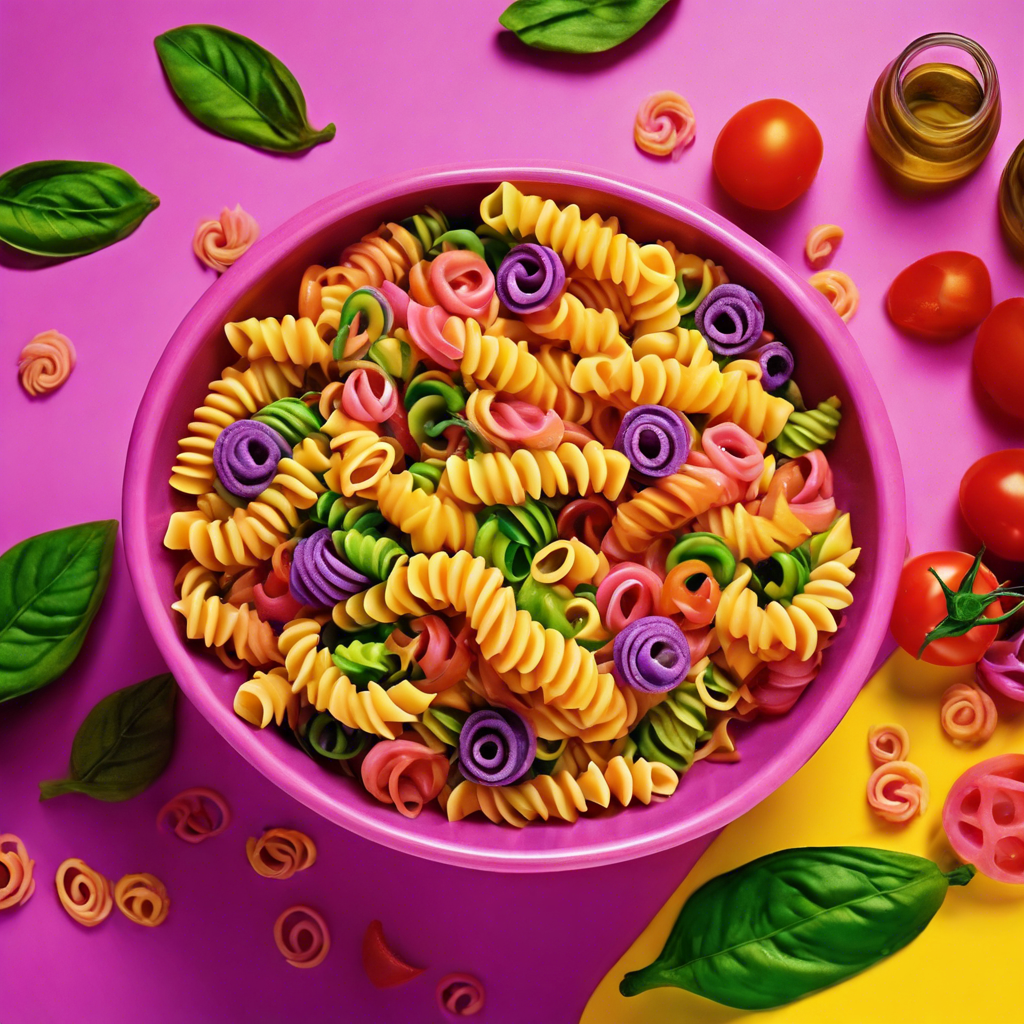 Barbie's Colorful Pasta Recipe | cookAIfood