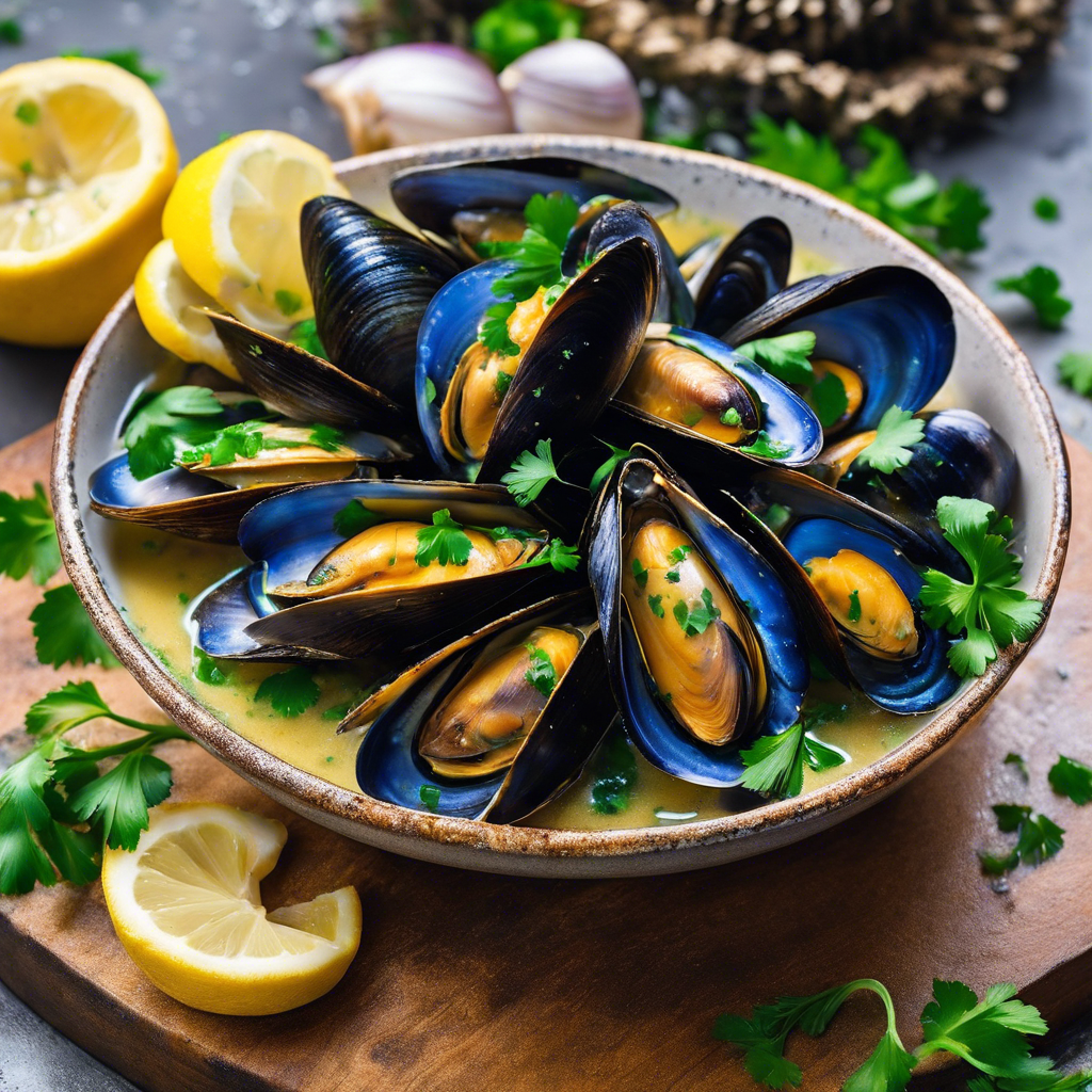 Garlic Butter Mussels Recipe | cookAIfood