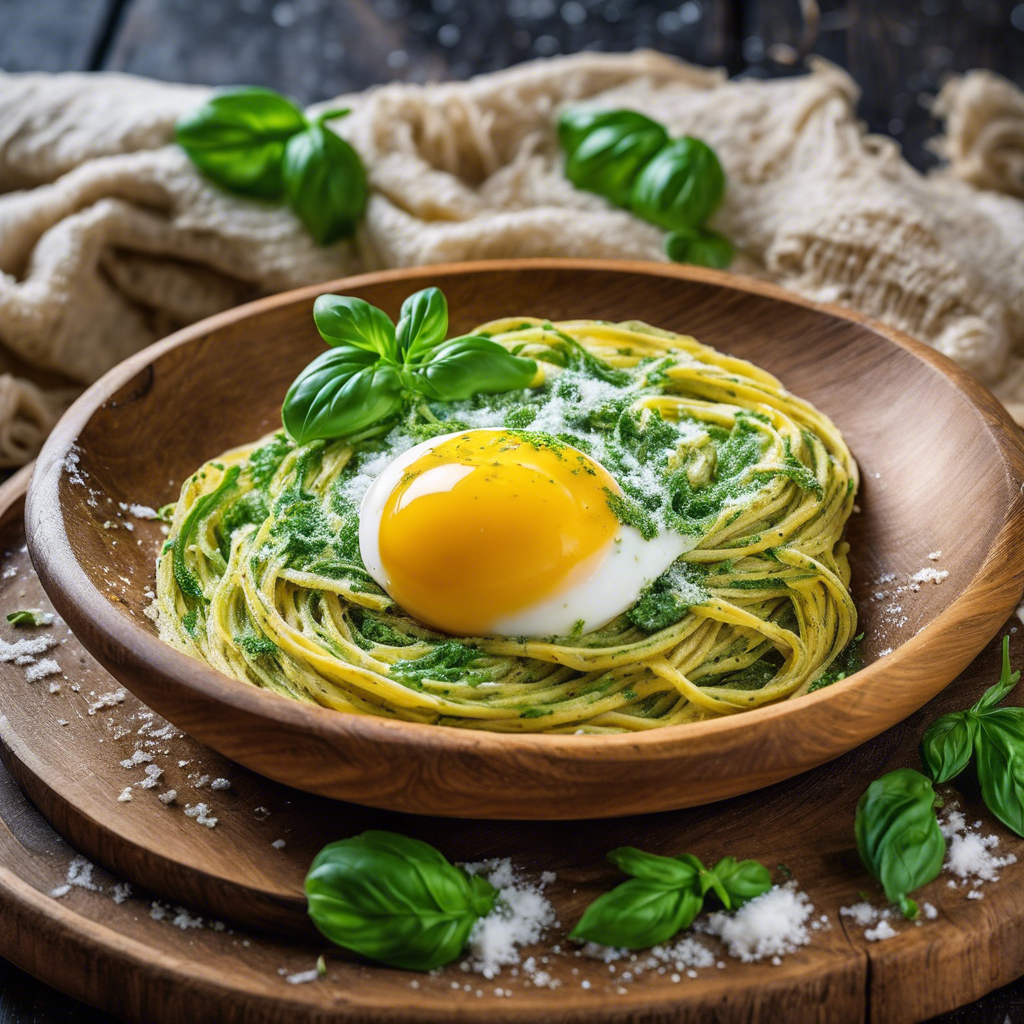Herbed Egg Flour Pasta Recipe | cookAIfood - Easy Classic Pasta From Basic Flour And Eggs