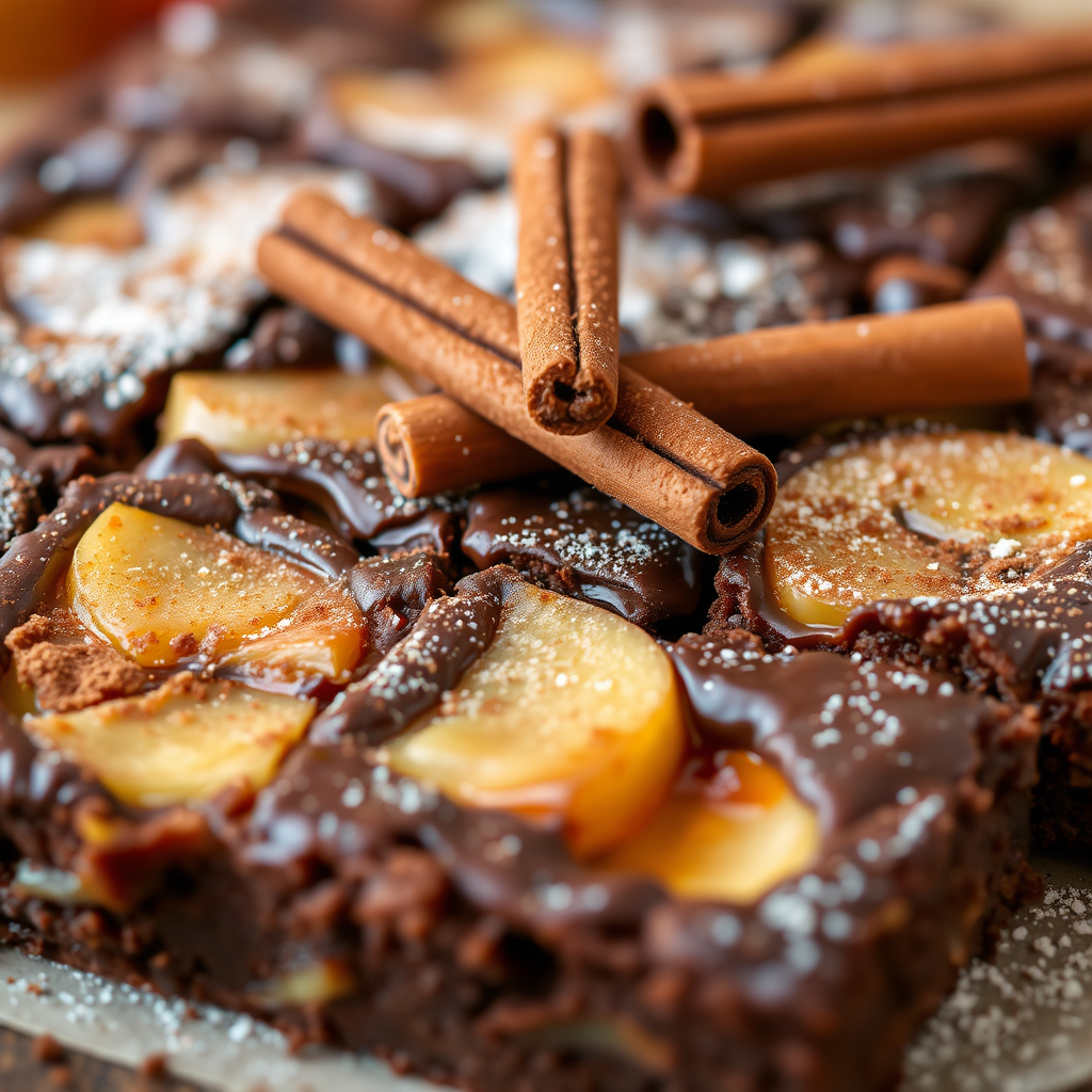 Apple Cinnamon Brownie Delight