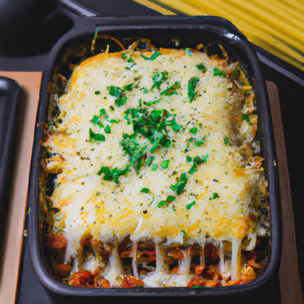 American Baked Spaghetti