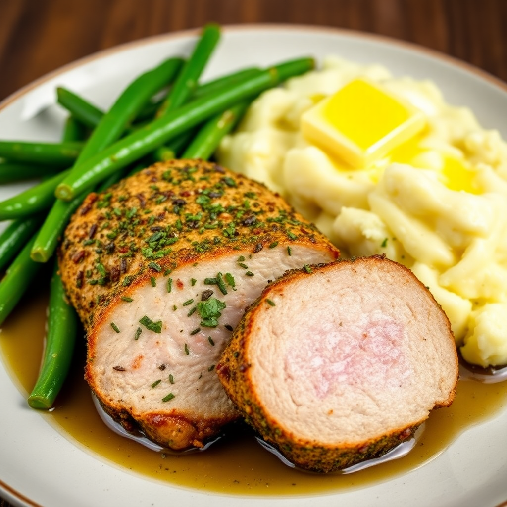 HerbCrusted Pork Tenderloin Recipe cookAIfood