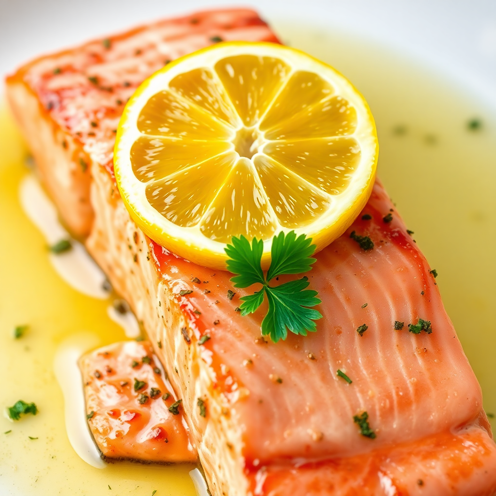 Lemon Herb Grilled Salmon Recipe cookAIfood