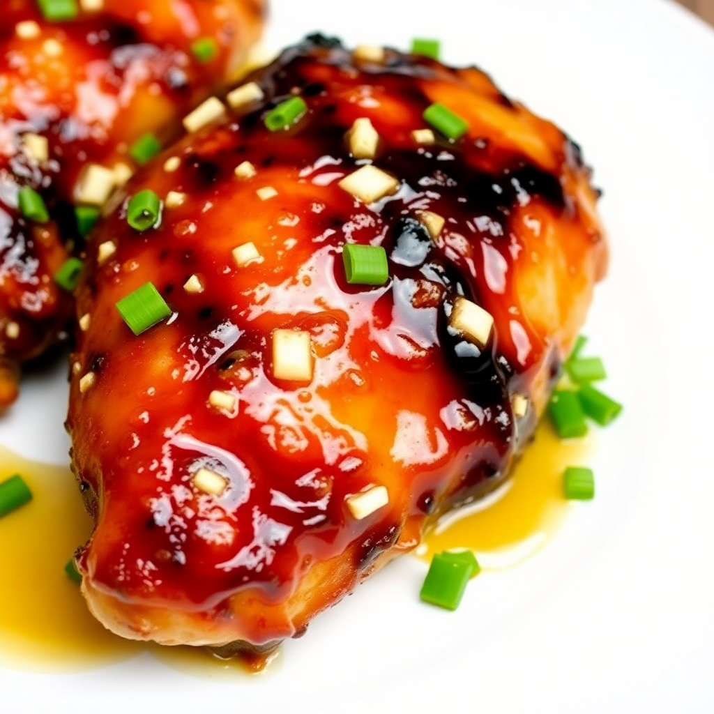 Honey Garlic Chicken Thighs Recipe cookAIfood