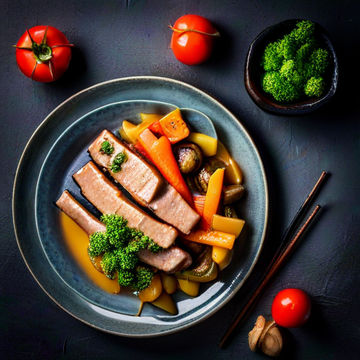 Pork with Mushrooms Recipe | cookAIfood