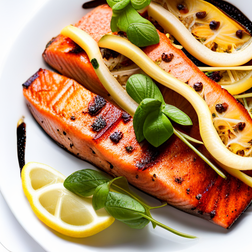 MEDITERRANEAN STYLE GRILLED SALMON visual data 4
