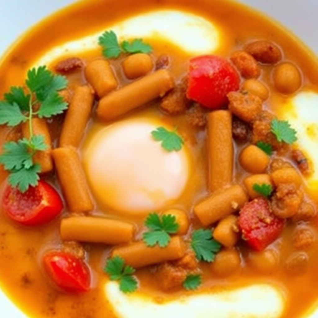 Spicy Bean And Egg Curry Recipe CookAIfood Spicy Bean And Egg Curry Recipe CookAIfood