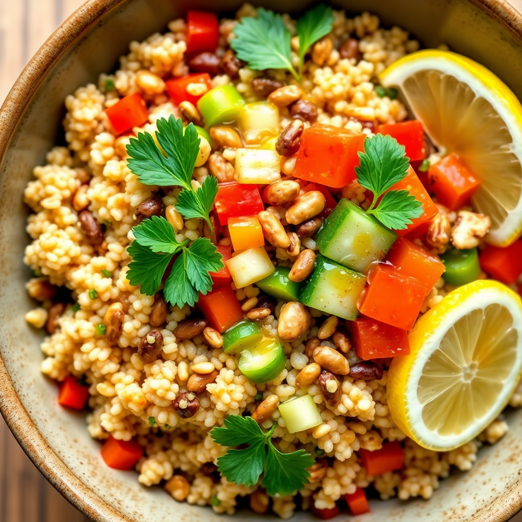 Nutty Quinoa Bowl