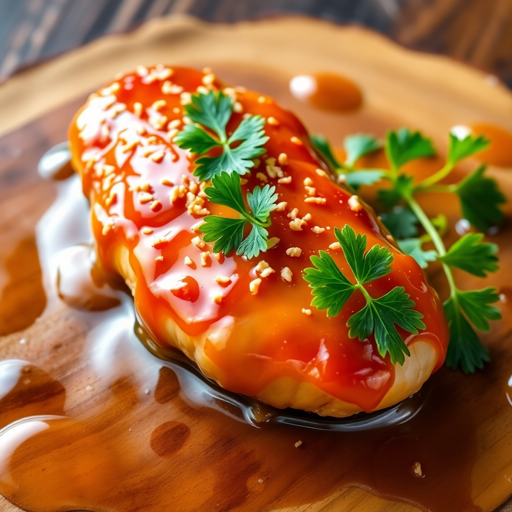 Savory Jelly Glazed Chicken