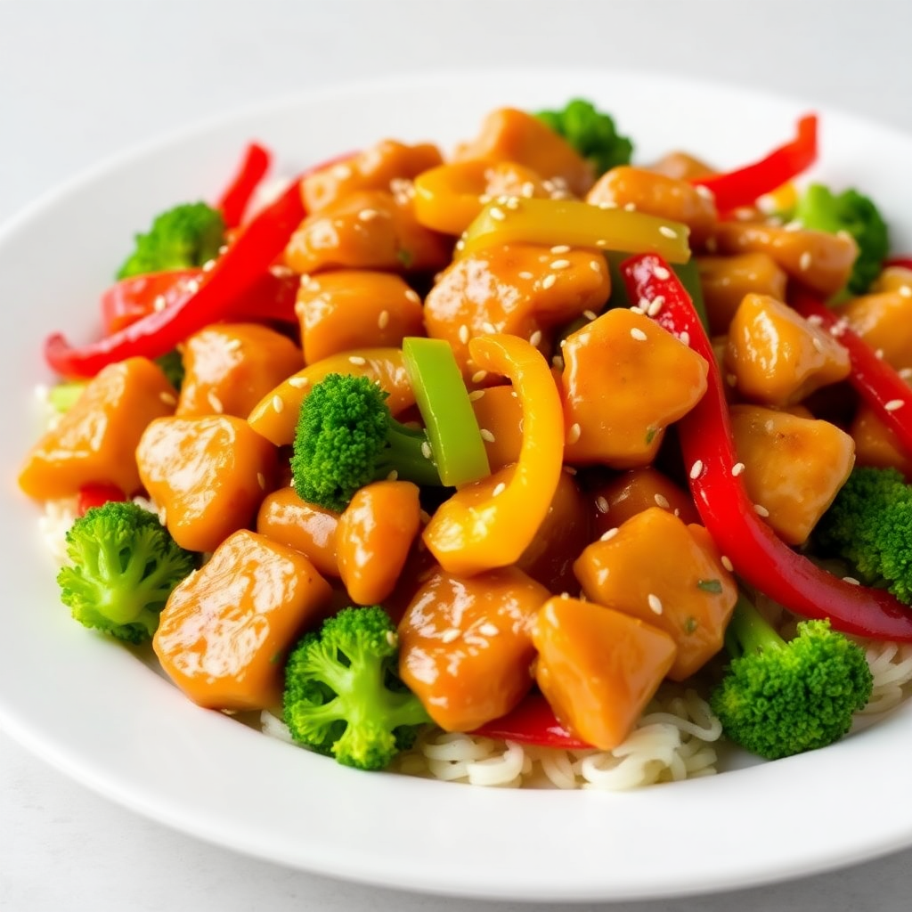 Ginger Garlic Chicken Stir-Fry