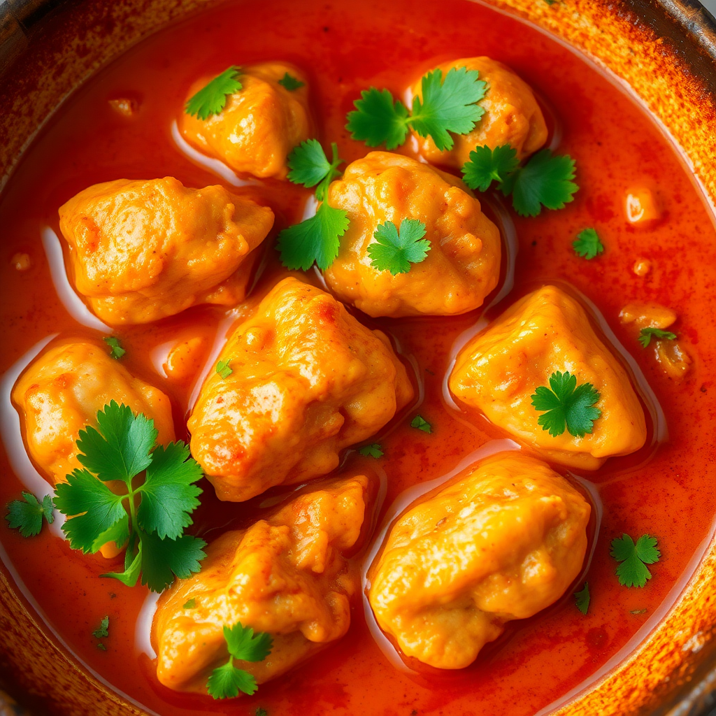 Spicy South Indian Chicken Curry