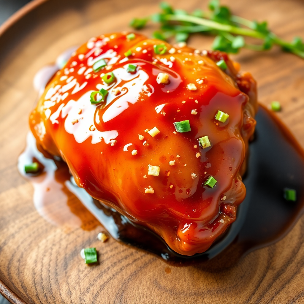 Savory Jelly Glazed Chicken Recipe Cookaifood