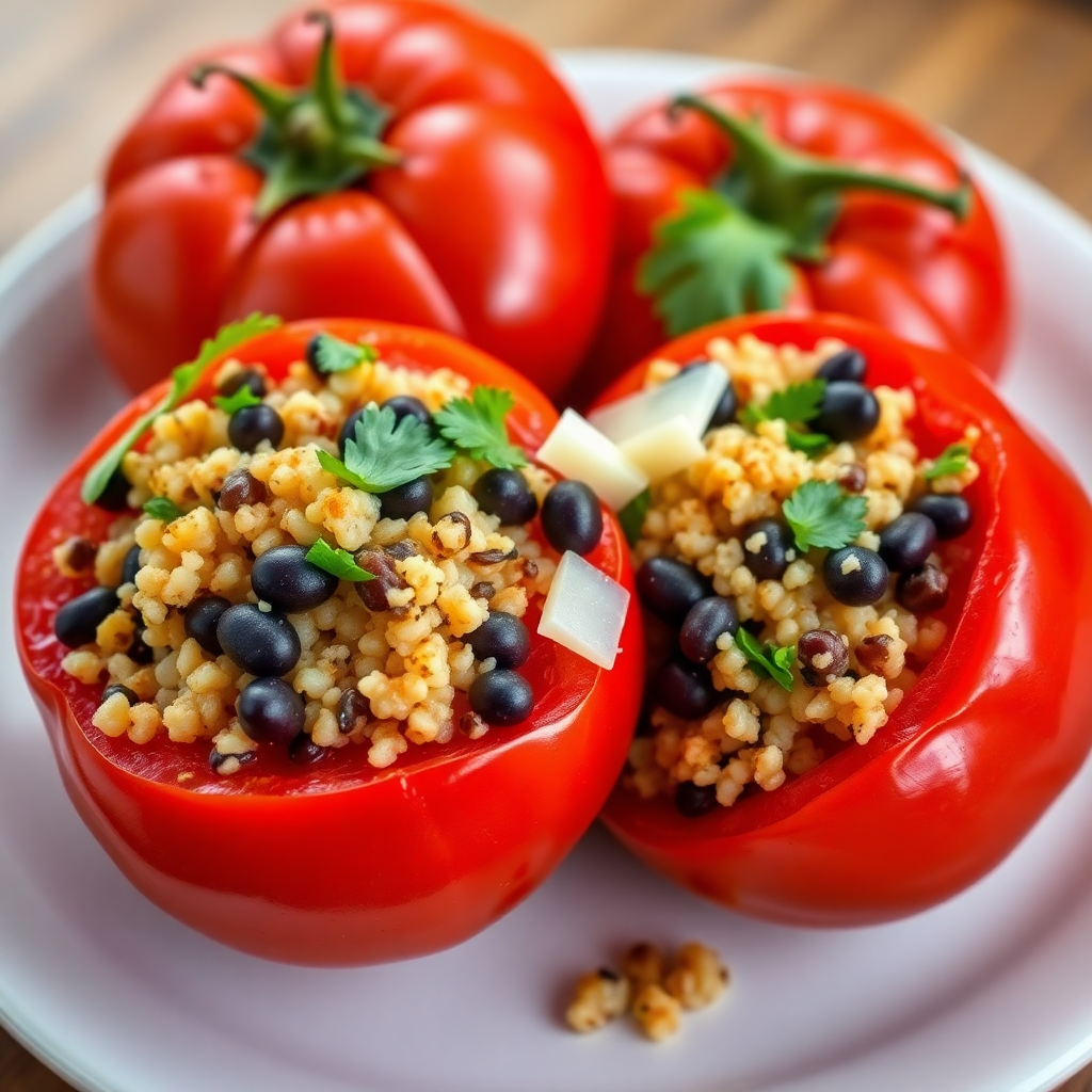 Savory Stuffed Tomatoes