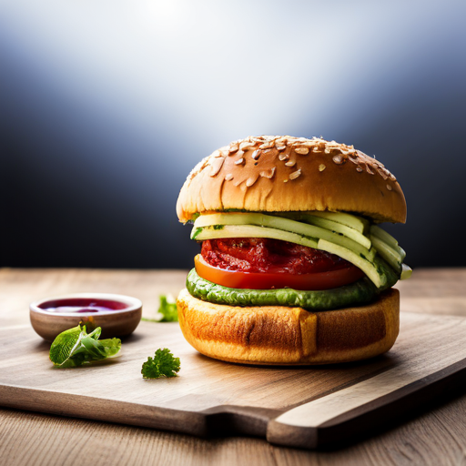 American Chicken Burger Recipe cookAIfood