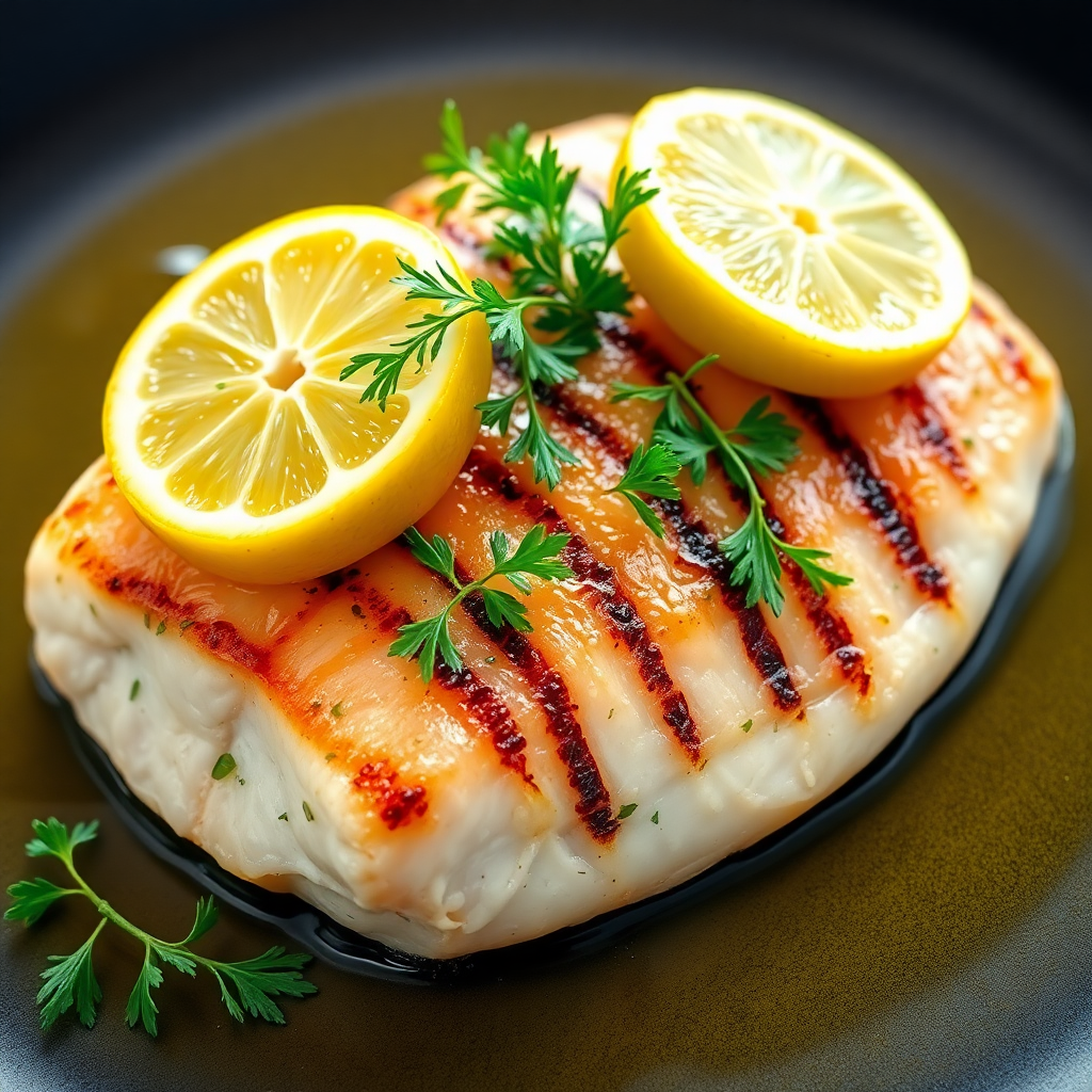 Lemon Herb Grilled Trout