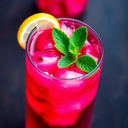Refreshing Iced Hibiscus Tea