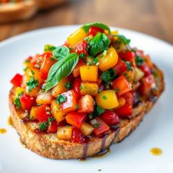 Heirloom Tomato Bruschetta