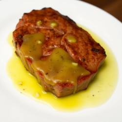 Garlic Butter Pan-Seared Ribeye Steak