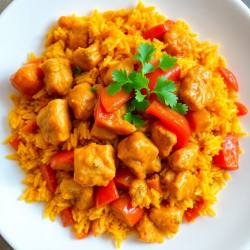 Chef Student’s Homemade Jollof Rice with Chicken