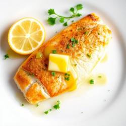 Pan-Seared Mackerel with Lemon Herb Sauce