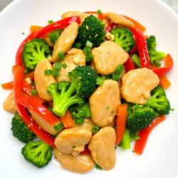 Ginger Garlic Chicken Stir-Fry