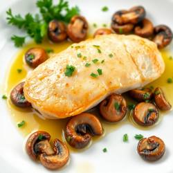 Garlic Butter Mushroom Chicken