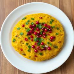 Herbed Egg and Zereshk Kuku