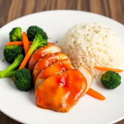 Executive Orange Chicken Bento