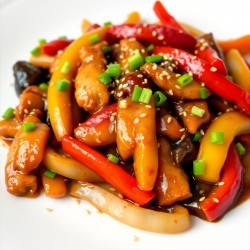 Spicy Garlic Soy Chicken Stir-Fry