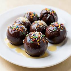 Brigadeiros with Unsweetened Condensed Milk Substitute