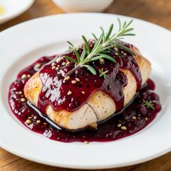 Savory Jam-Glazed Chicken Breast