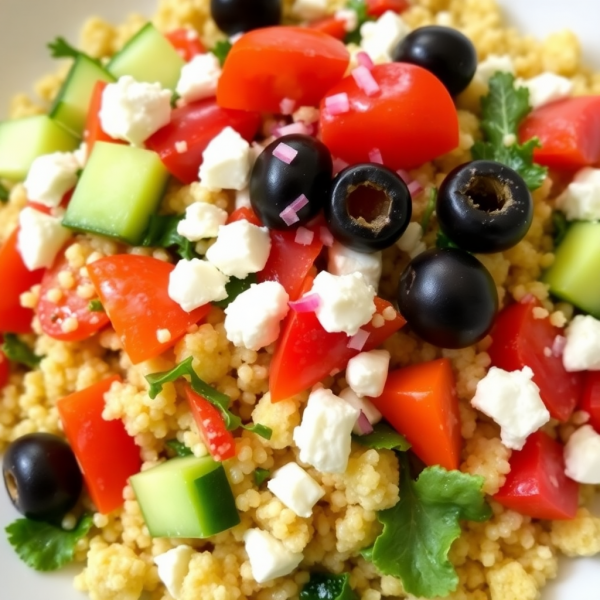 Mediterranean Quinoa Salad