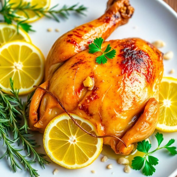 Lemon Herb Roast Chicken