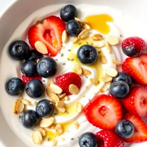 Protein-Packed Berry Yogurt Bowl
