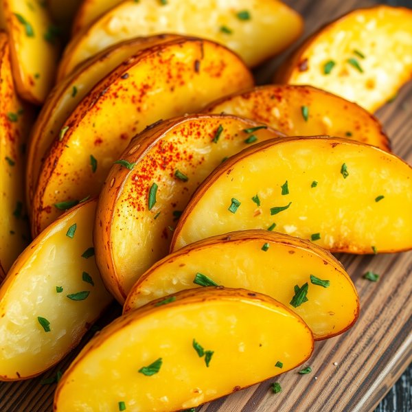 Herb Roasted Potato Wedges