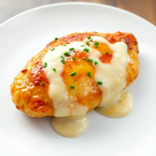 Creamy Garlic Chicken with Mayonnaise