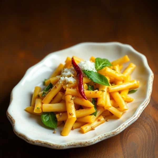 Koosu Poriyal (Spiced Bamboo Shoot Stir-Fry)