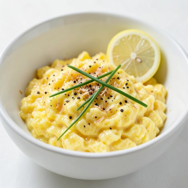 Ginger-Garlic Lemon Scrambled Eggs