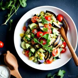 Gluten-Free Eggplant Salad