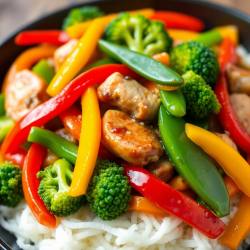 Tea-Infused Chicken Stir-Fry