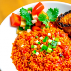 Nigerian Jollof Rice for One