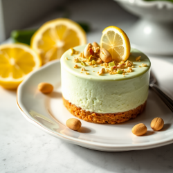 Mini Pistachio Cheesecake