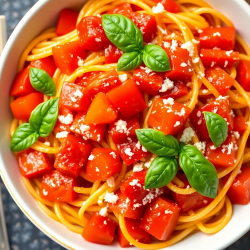 Tomato Basil Pasta Delight
